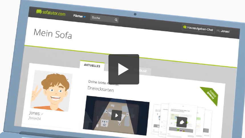 Was ist sofatutor? – Info-Video