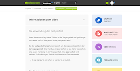Informationen zum Video und Übungen